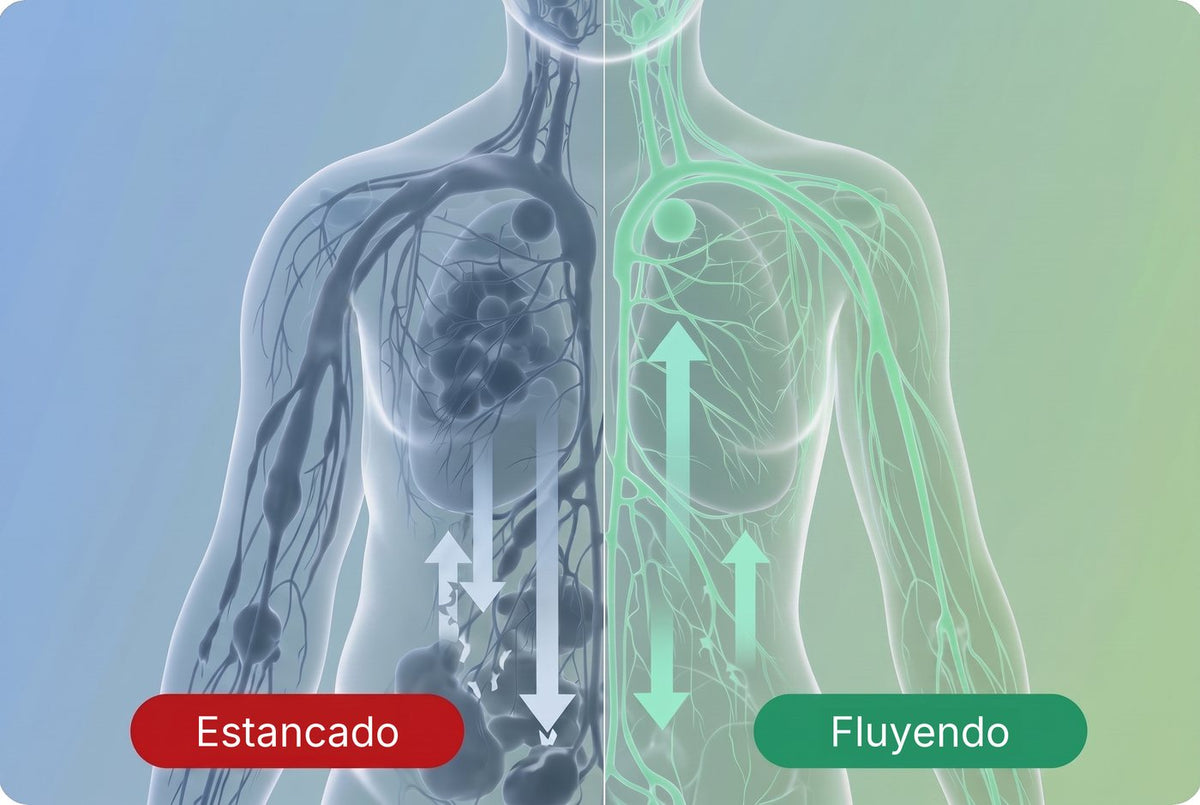 Tu sistema linfático no tiene bomba